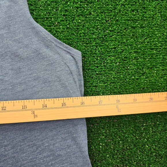 Nike Tank Top Womens Small Blue Sleeveless Dri-Fit Yoga Workout Twist Running - Picture 3 of 8